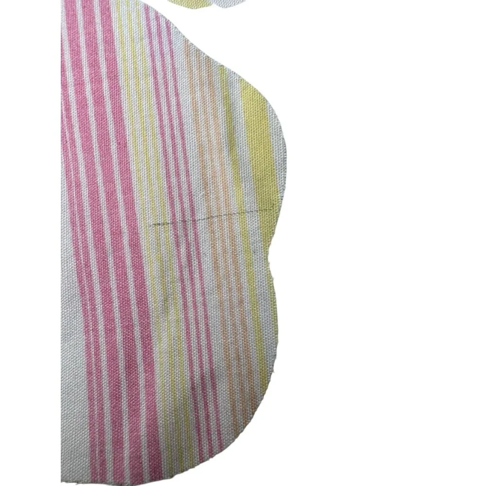 Pottery Barn Fabric Flower Wall Hangings, set of 8- Easter Spring Baby Bloom New